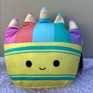 #53 crayon squishmallow Colorful Plush Toy Pillow